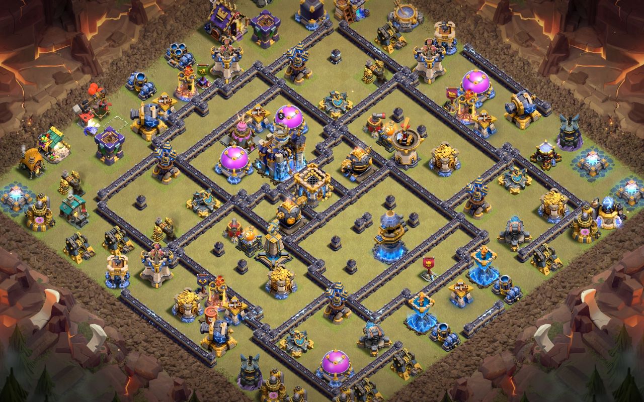Town Hall 18 CWL Base layout by NK