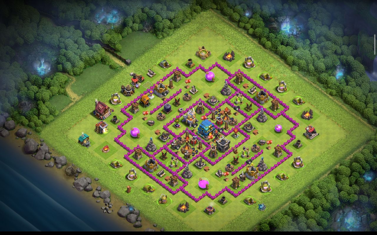 Town Hall 12 CWL Base layout by ادخل الكلان اذه أنته عربي ومنور