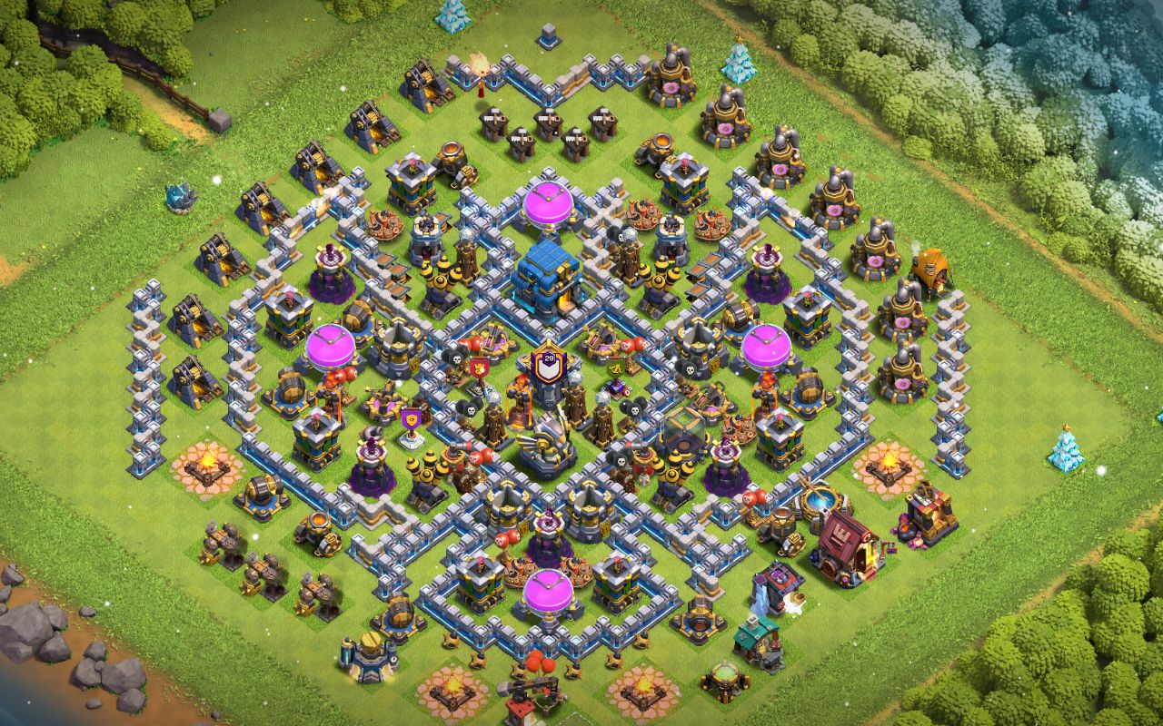 Town Hall 12 Farming Base layout by SYRIA
