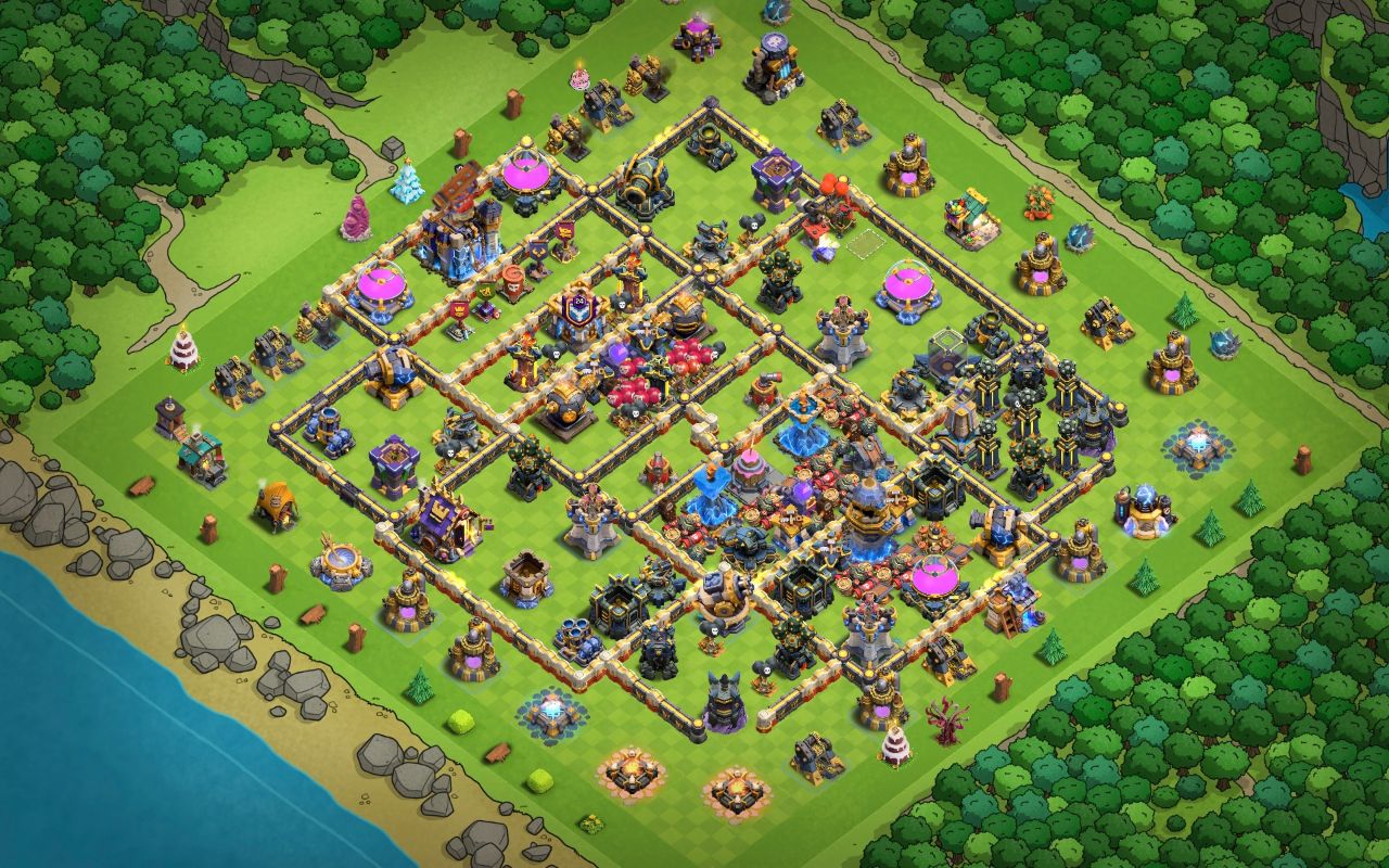 Town Hall 18 Trophy Base layout by ديوان الملوك 👑