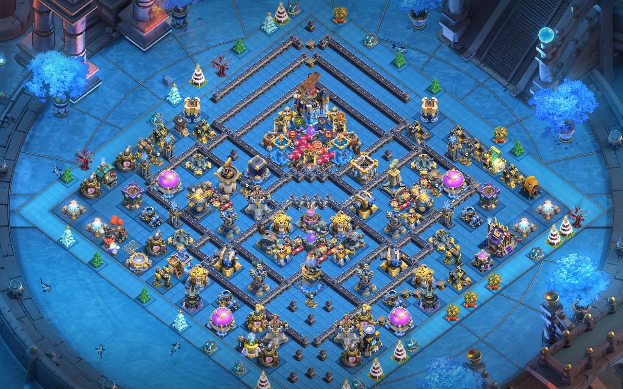Town Hall 18 CWL Base layout by Nazari