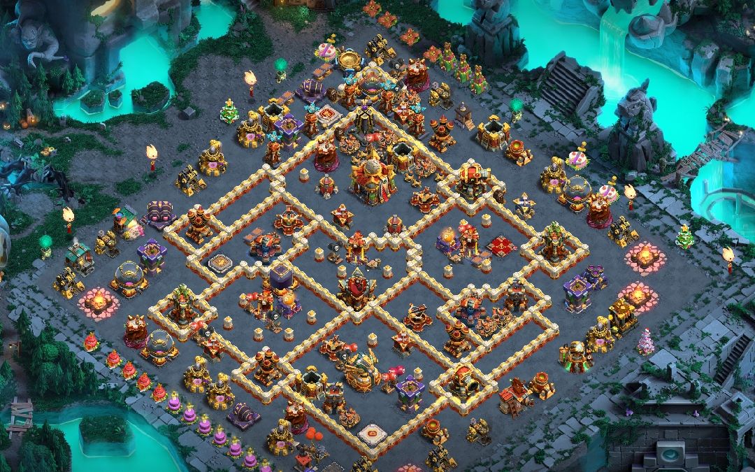 Town Hall 16 War Base layout by User