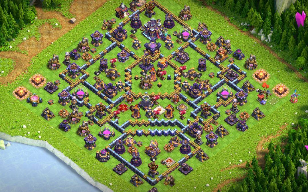 Town Hall 15 Trophy Base layout by TReX