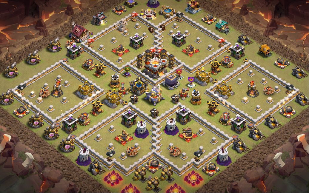 Town Hall 11 War Base layout by Musa—Ebrahim