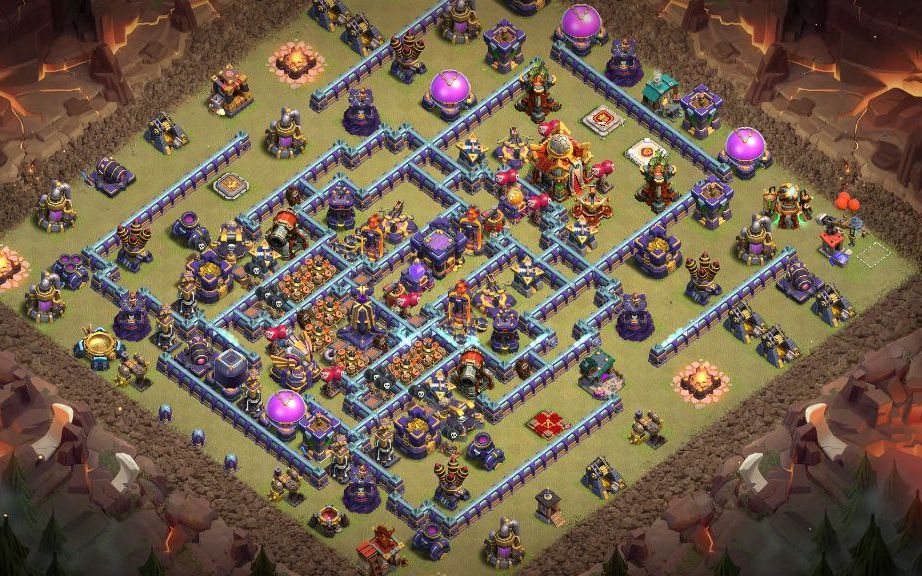 Town Hall 16 War Base layout by XLR8