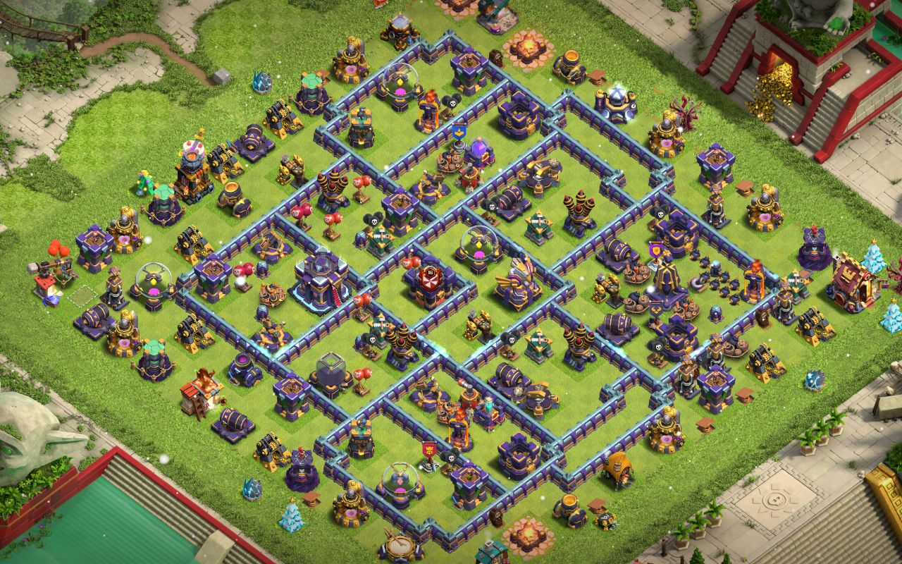 Town Hall 15 War Base layout by SYRIA
