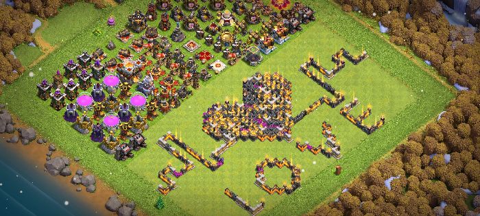 Town Hall 11 Fun Base layout by MR.AVENGER