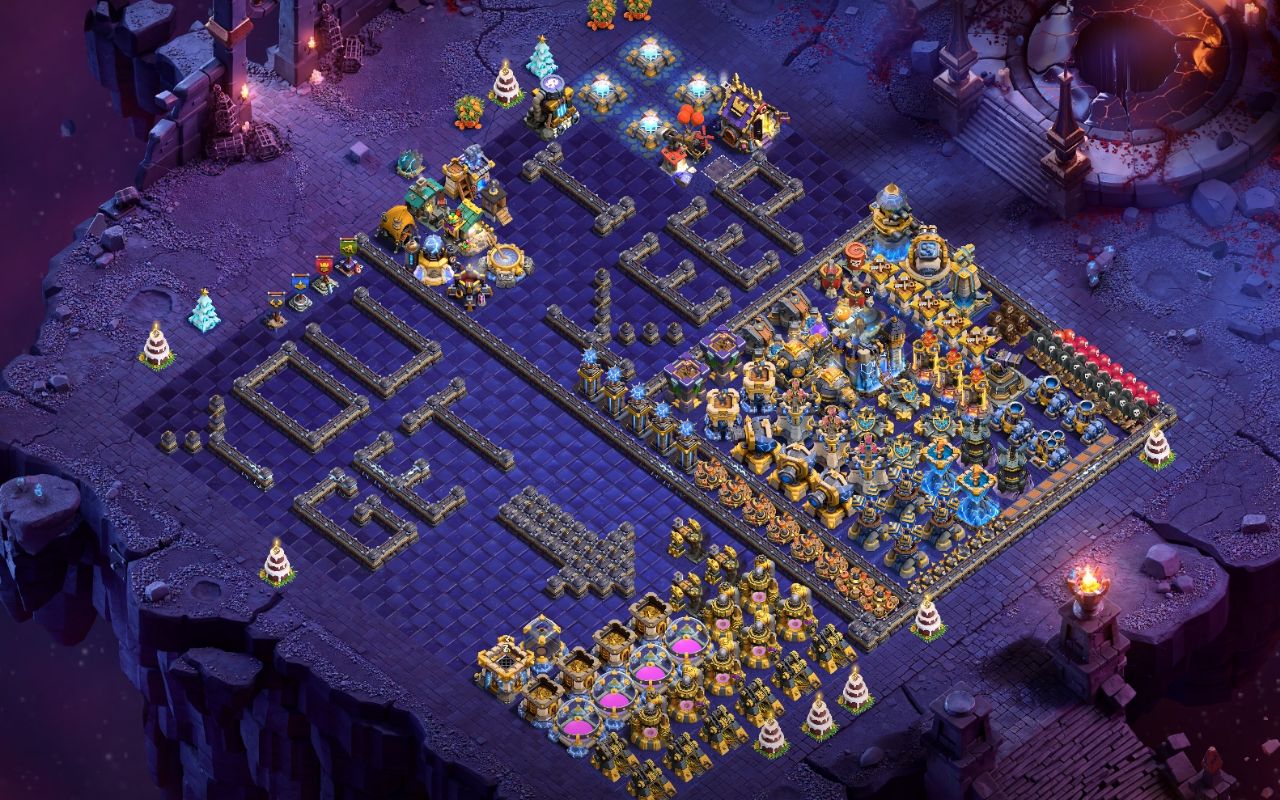Town Hall 18 Fun Base layout by ديوان الملوك 👑
