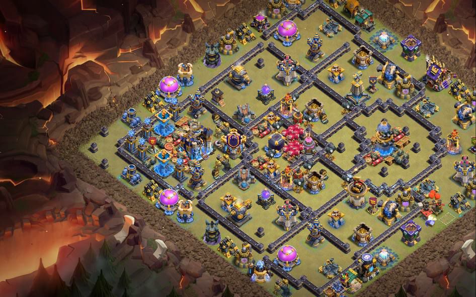 Town Hall 18 CWL Base layout by ديوان الملوك 👑