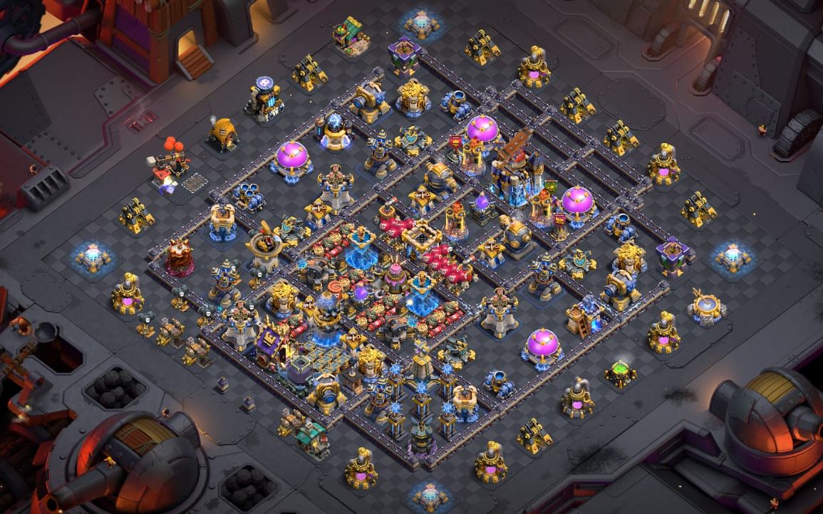 Town Hall 18 CWL Base layout by Sheikh Sadik