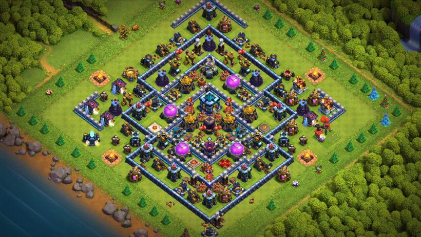 Town Hall 13 Farming Base layout by TReX