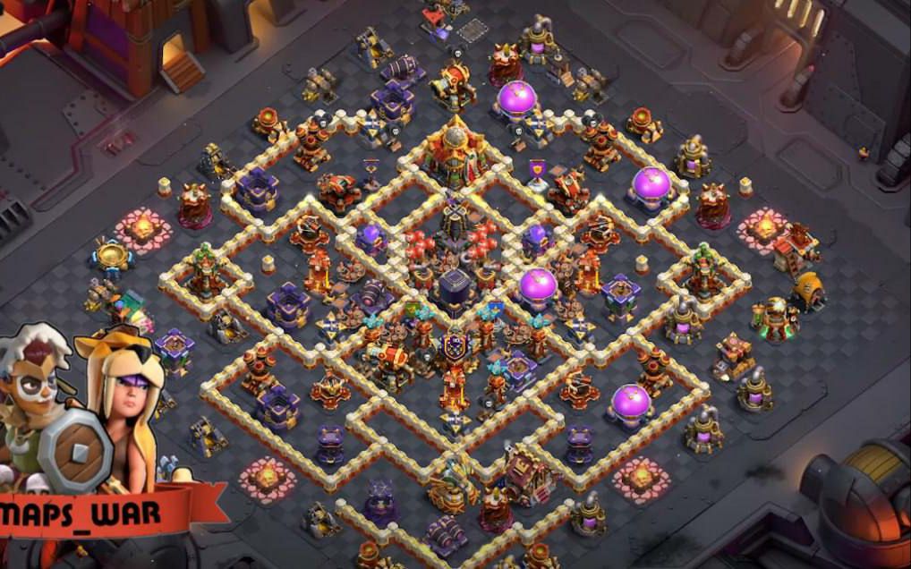 Town Hall 16 CWL Base layout by ديوان الملوك 👑