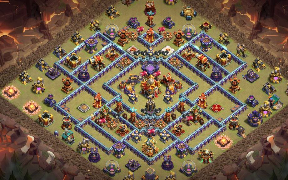 Town Hall 16 War Base layout by XLR8