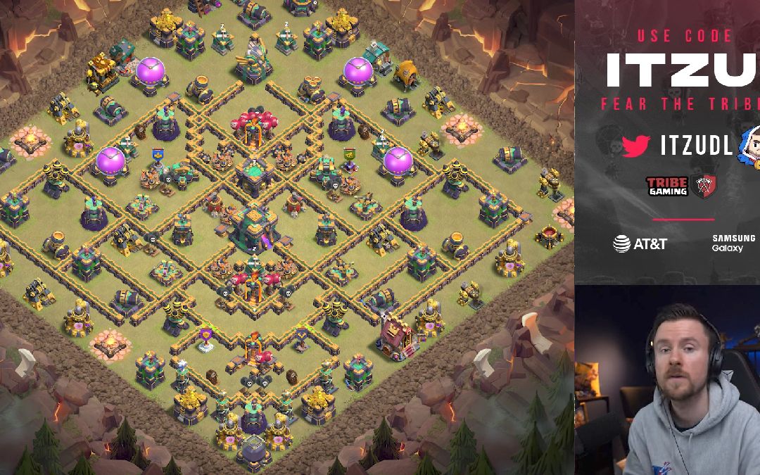 Town Hall 14 War Base layout by XLR8