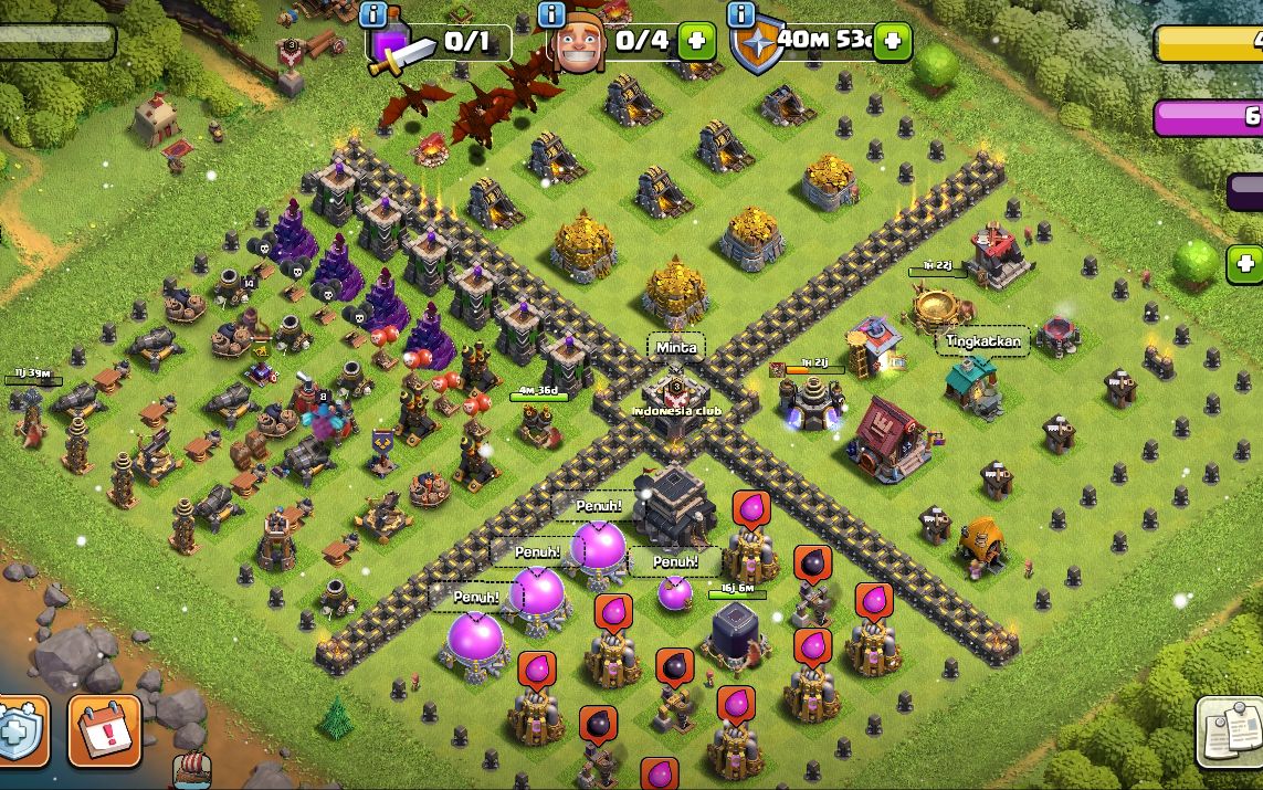 Town Hall 9 Fun Base layout by Pefri
