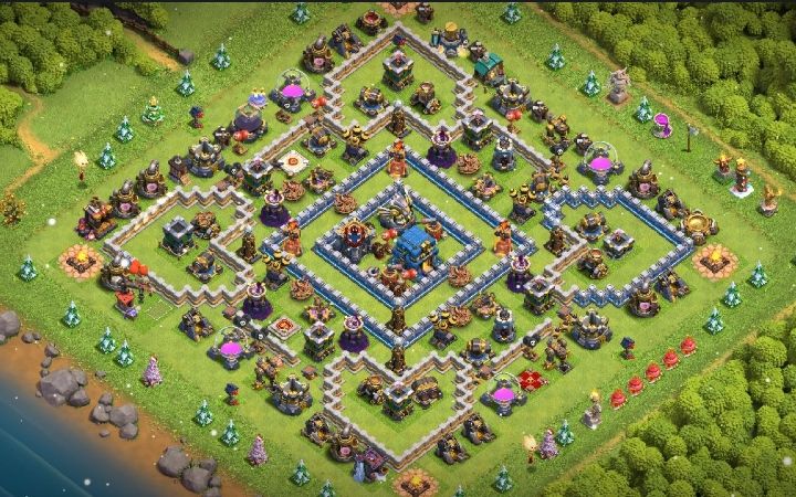 Town Hall 12 Trophy Base layout by Clan.Fire.YT.