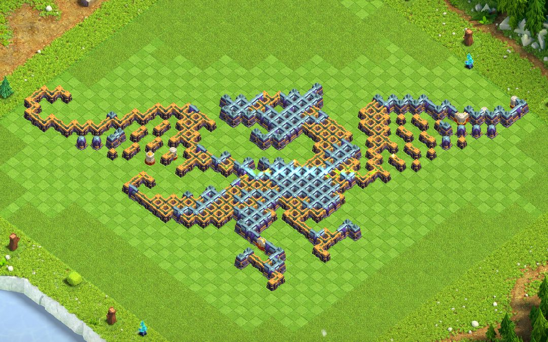 Town Hall 16 Fun Base layout by XLR8
