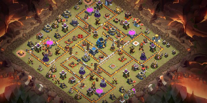 Town Hall 12 War Base layout by AnemoKid