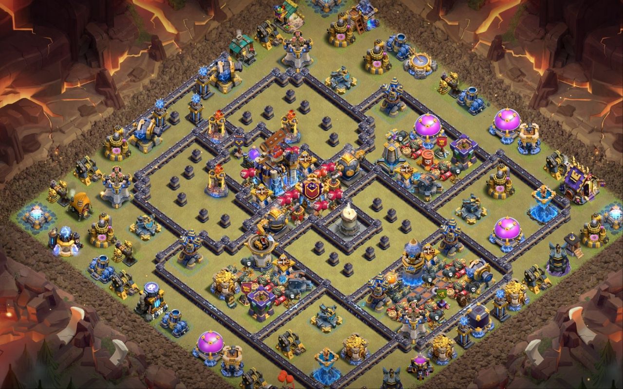 Town Hall 18 CWL Base layout by ديوان الملوك 👑