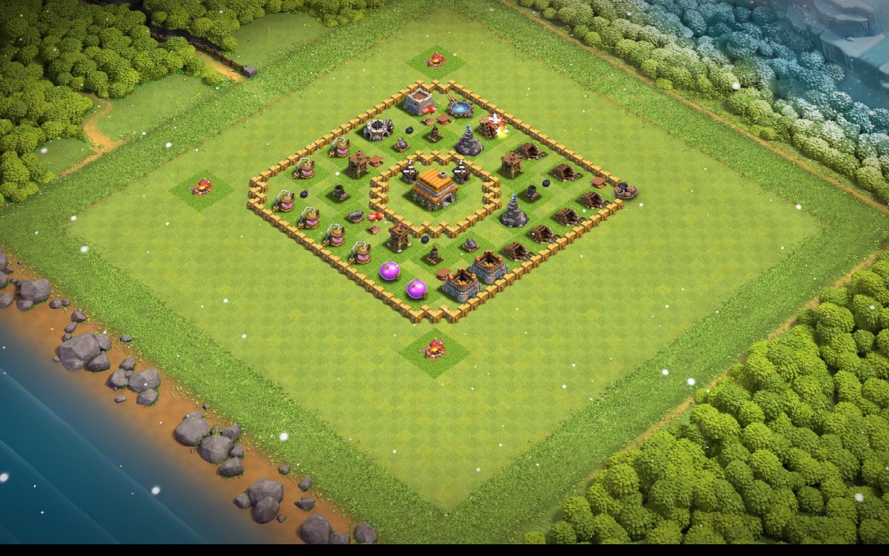 Town Hall 6 CWL Base layout by ادخل الكلان  اذه أنته عربي  ومنور