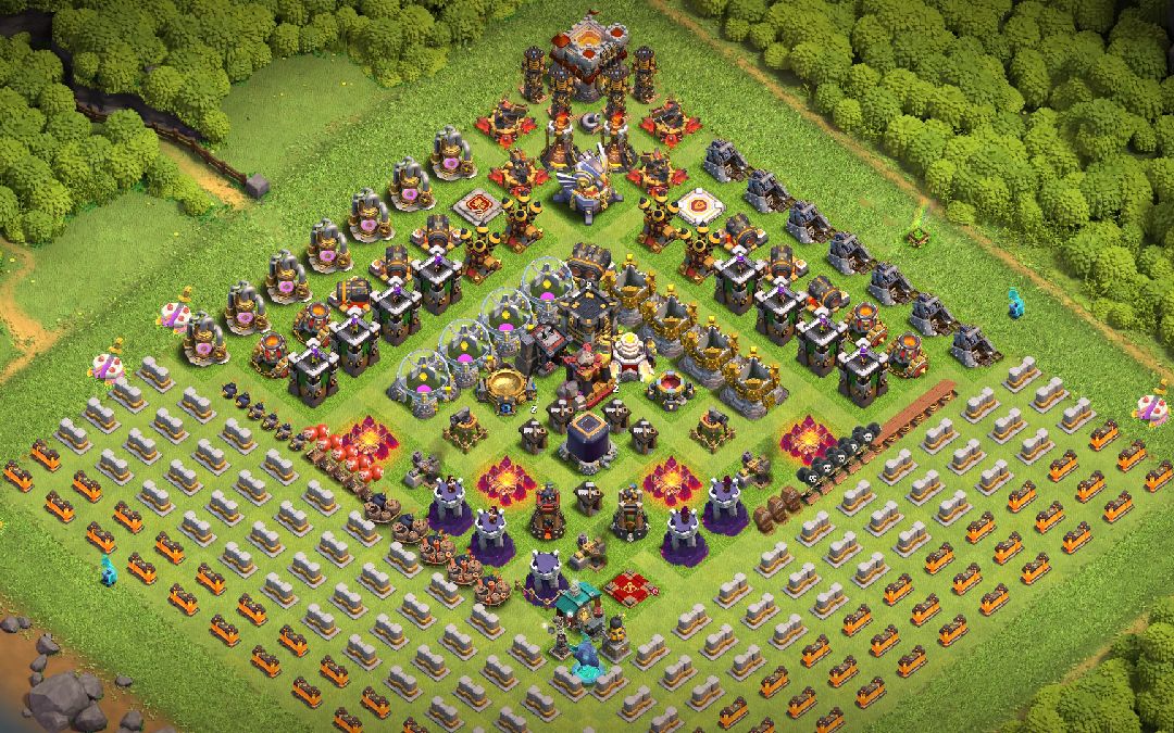 Town Hall 11 Fun Base layout by coole$t