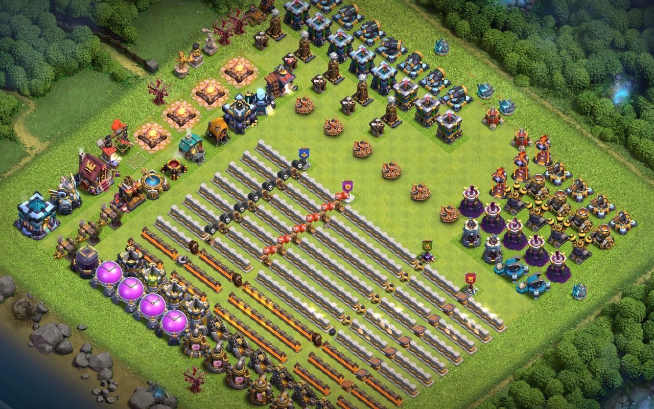 Town Hall 13 Farming Base layout by User