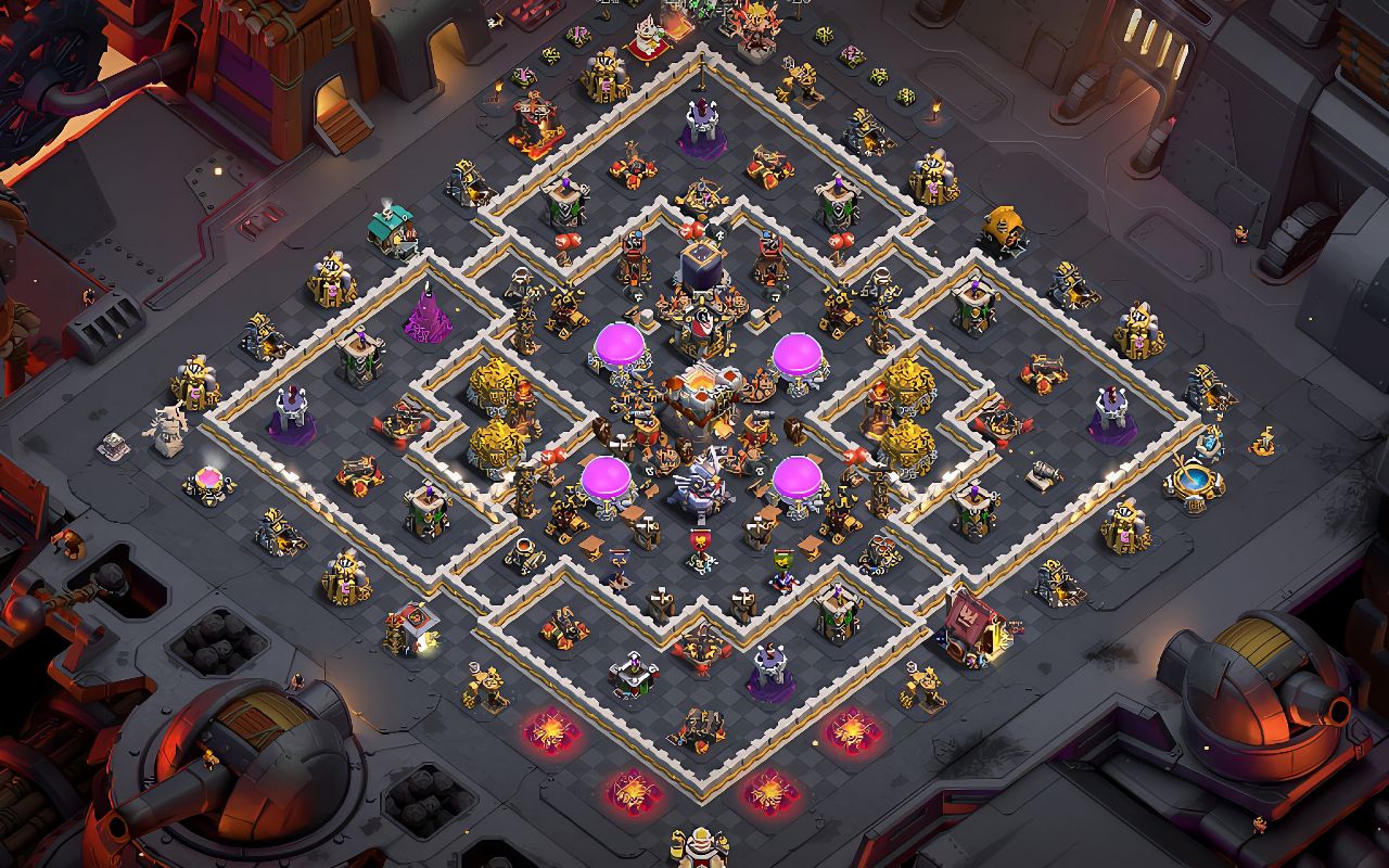 Town Hall 11 Fun Base layout by BakekokDio°°
