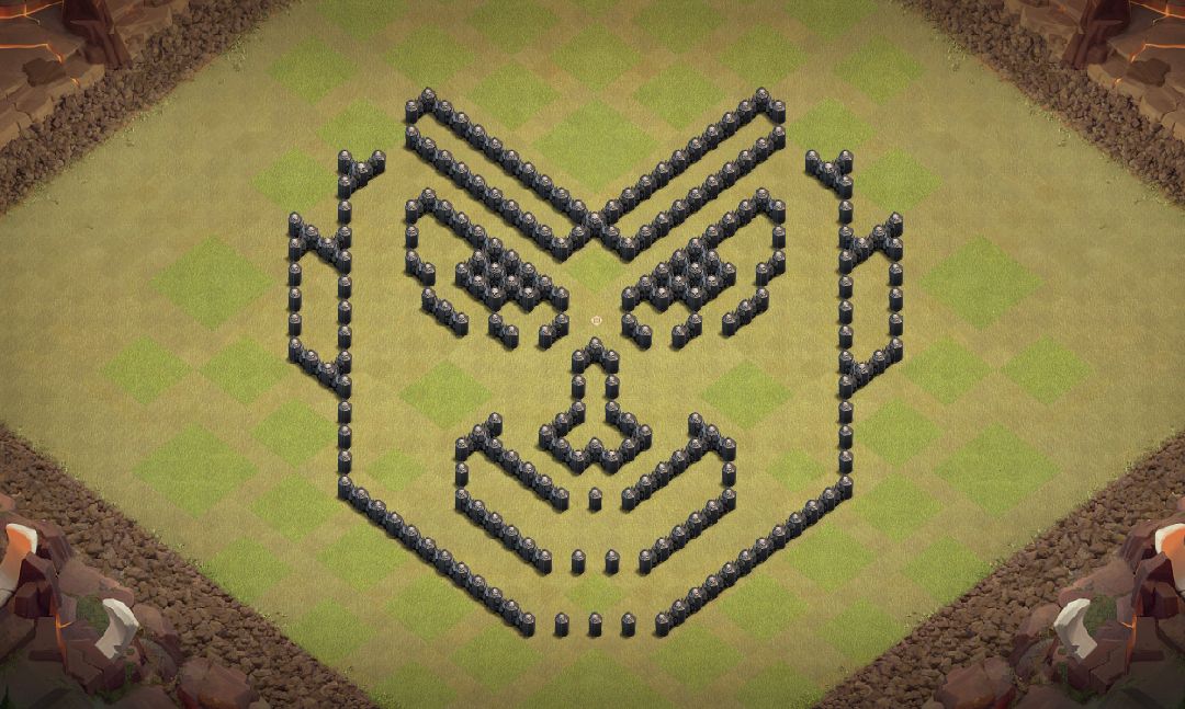 Town Hall 8 Fun Base layout by TakeruPlays