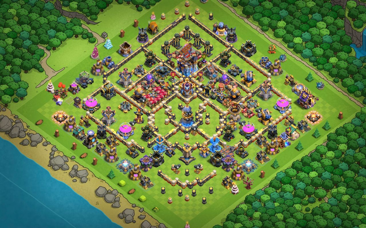 Town Hall 18 Trophy Base layout by ديوان الملوك 👑