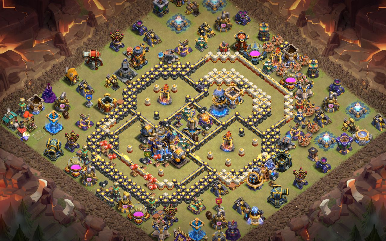 Town Hall 18 CWL Base layout by Sheikh Sadik