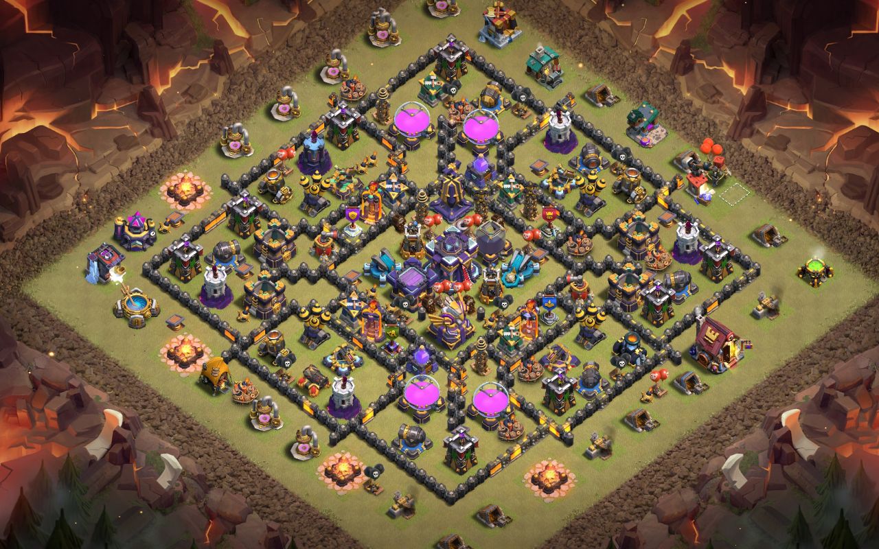 Town Hall 15 Trophy Base layout by Rem
