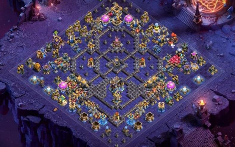 Town Hall 18 CWL Base layout by ديوان الملوك 👑