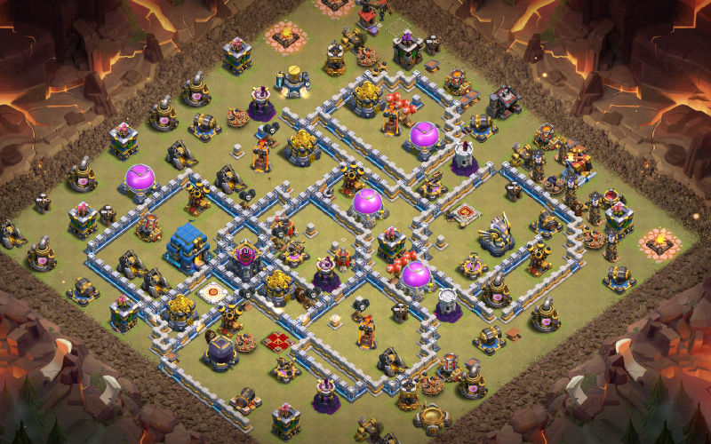 Town Hall 12 Trophy Base layout by USER2056903
