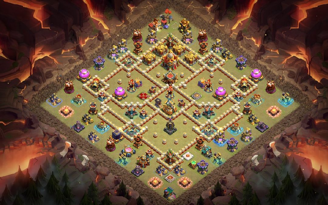 Town Hall 16 War Base layout by XLR8