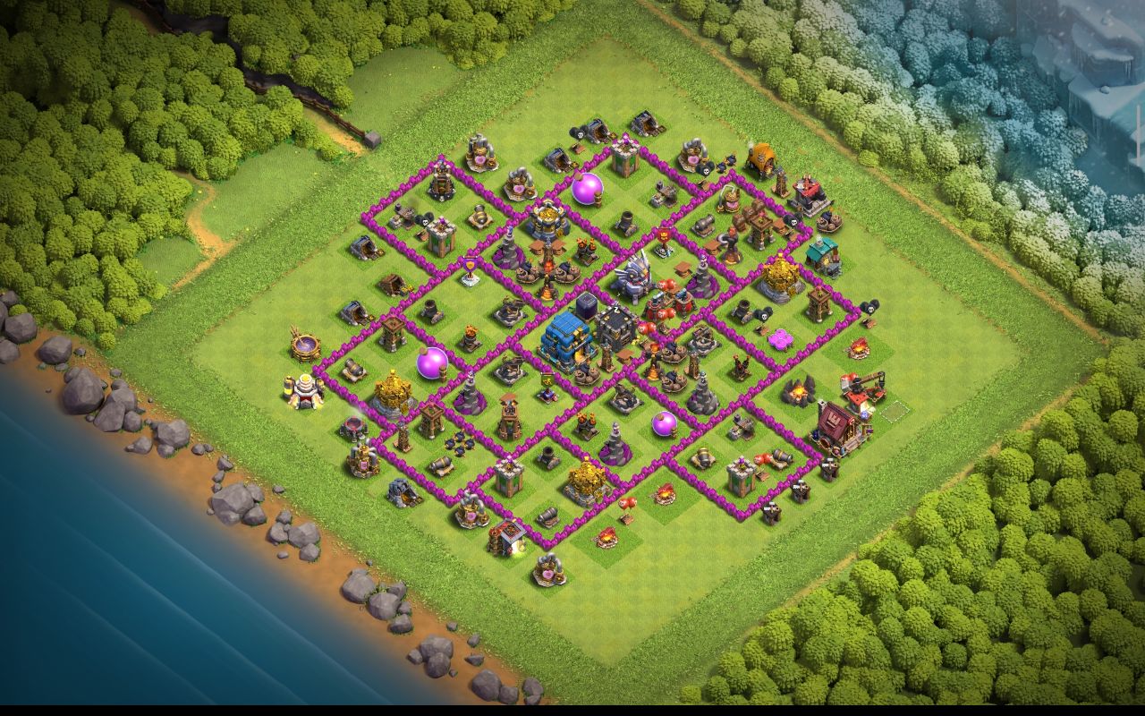 Town Hall 12 War Base layout by ادخل الكلان اذه أنته عربي ومنور