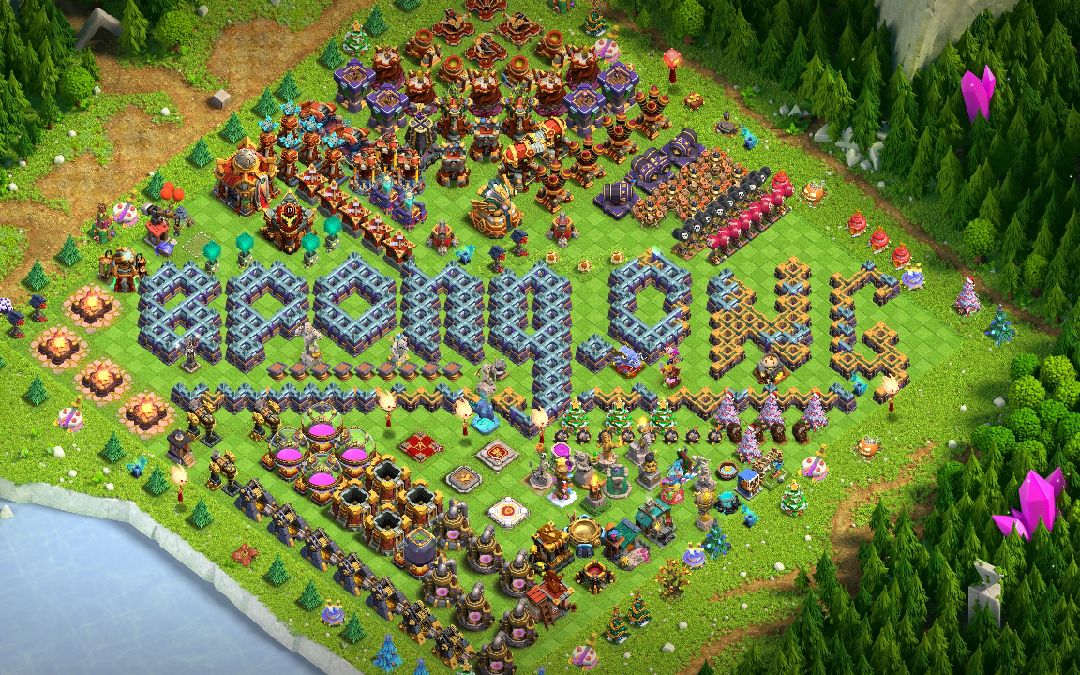 Town Hall 16 Hybrid Base layout by ong Naga