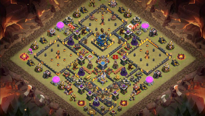 Town Hall 12 War Base layout by TReX