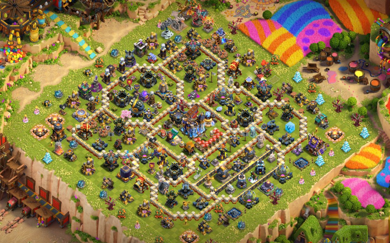 Town Hall 18 War Base layout by BROTHERS ARMY