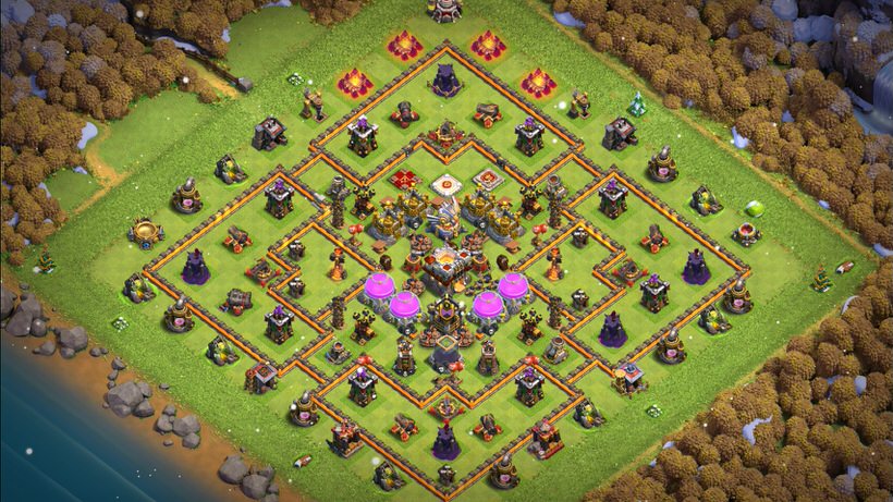 Town Hall 11 Farming Base layout by TReX