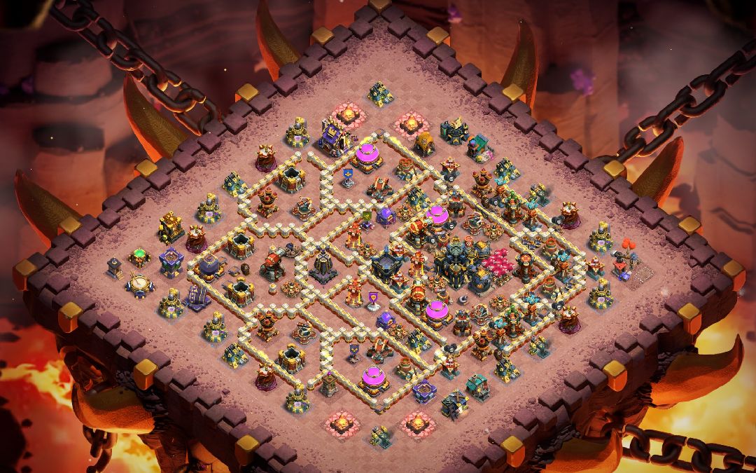 Town Hall 17 War Base layout by XLR8