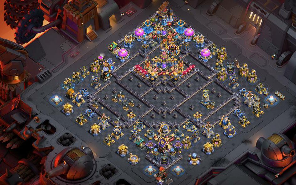 Town Hall 18 Trophy Base layout by ديوان الملوك 👑
