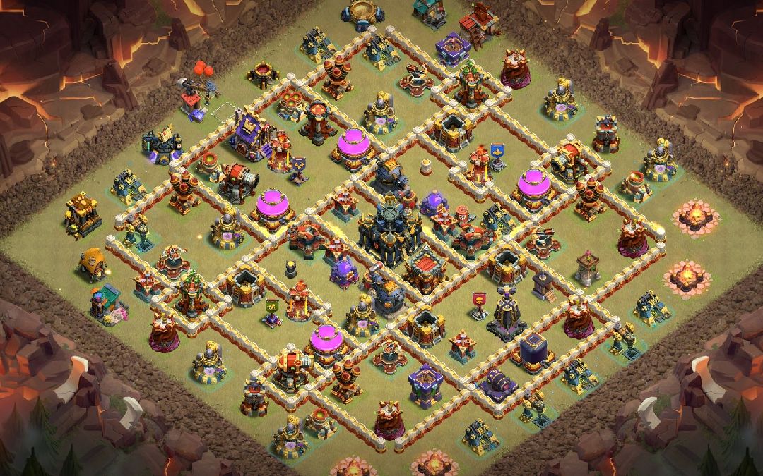 Town Hall 17 War Base layout by XLR8