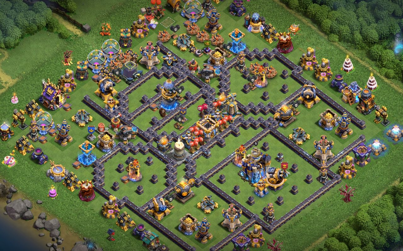 Town Hall 18 War Base layout by BH10