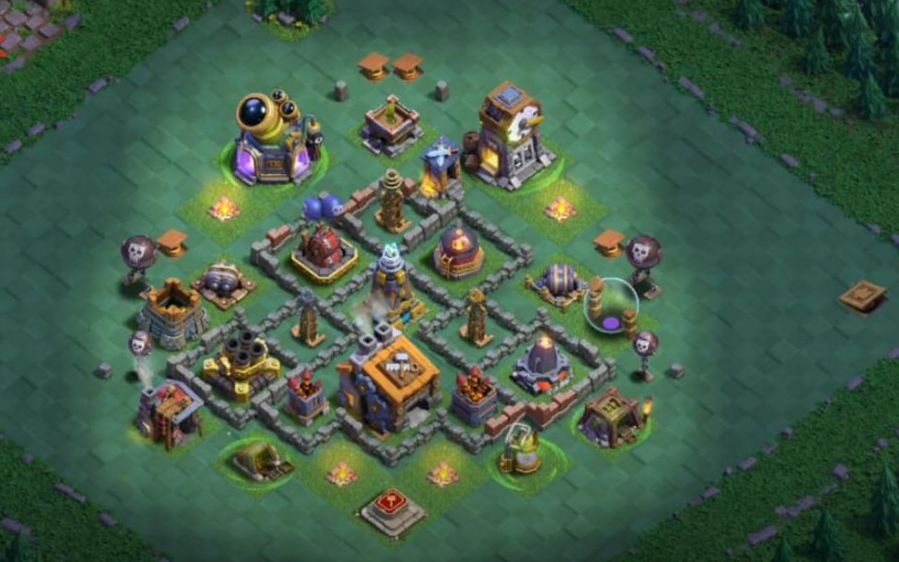 Builder Hall 9 Builder Base layout by XLR8