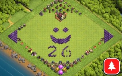 Town Hall 7 Fun Base layout by Dark Devil
