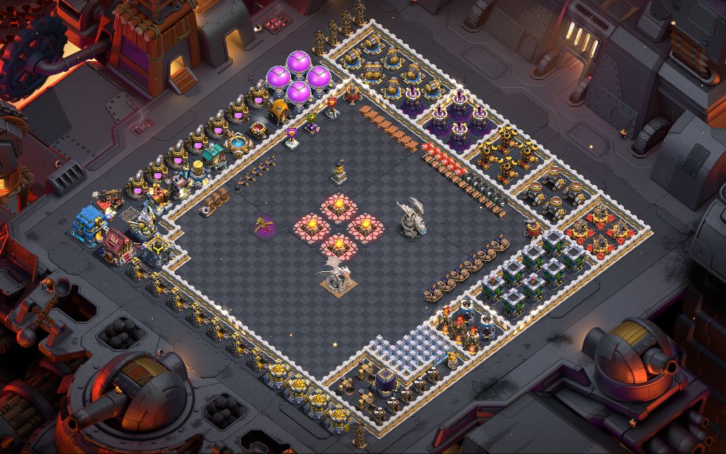 Town Hall 12 Fun Base layout by gland