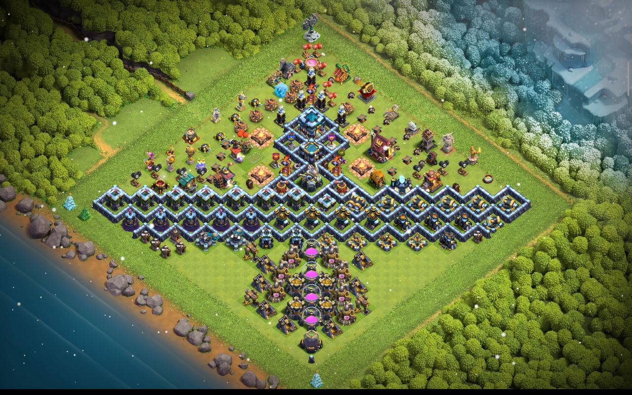 Town Hall 13 War Base layout by ادخل الكلان  اذه أنته عربي  ومنور