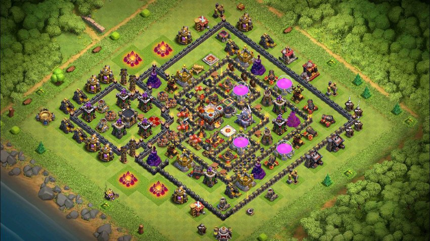 Town Hall 11 Farming Base layout by TReX