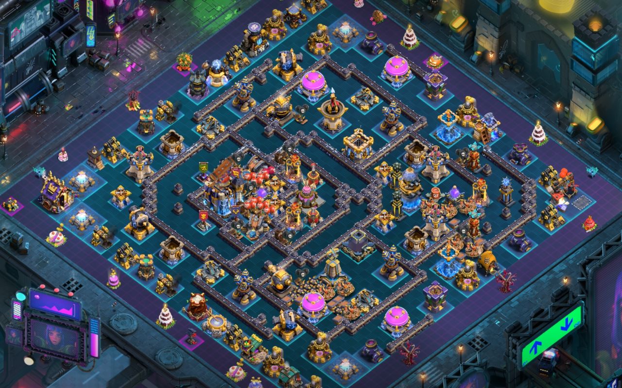 Town Hall 18 CWL Base layout by BH10