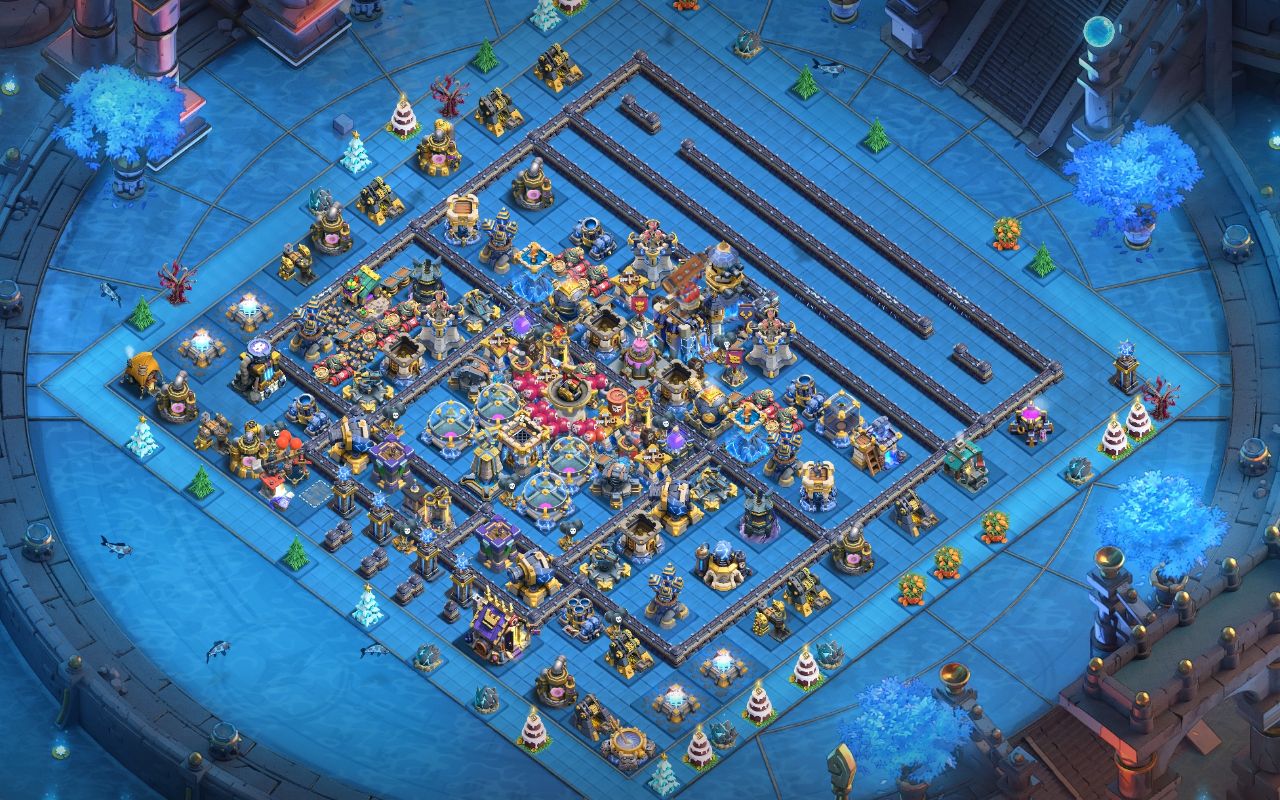 Town Hall 18 CWL Base layout by Nazari